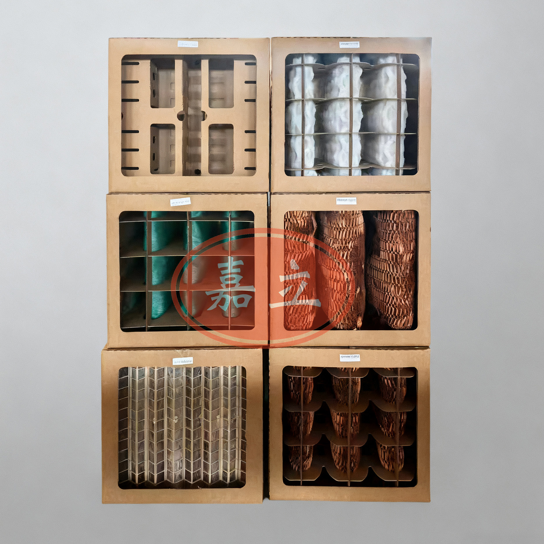 顺平纸盒式漆雾过滤纸箱